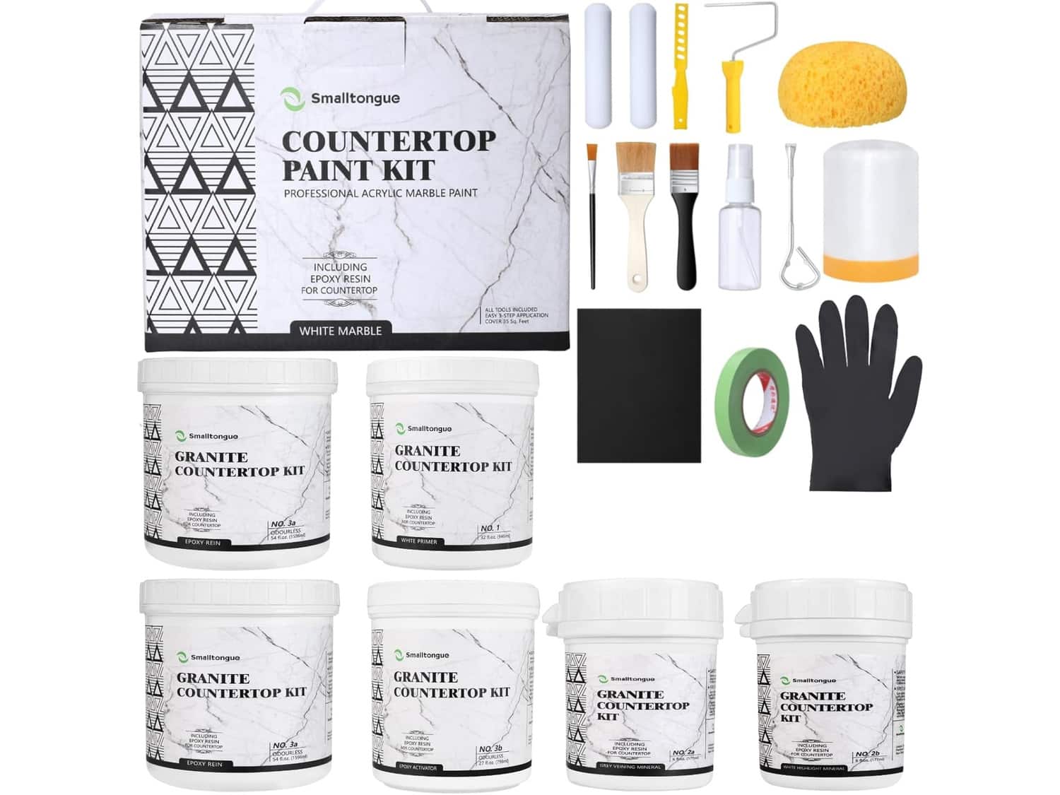 Smalltongue Countertop Paint Kit